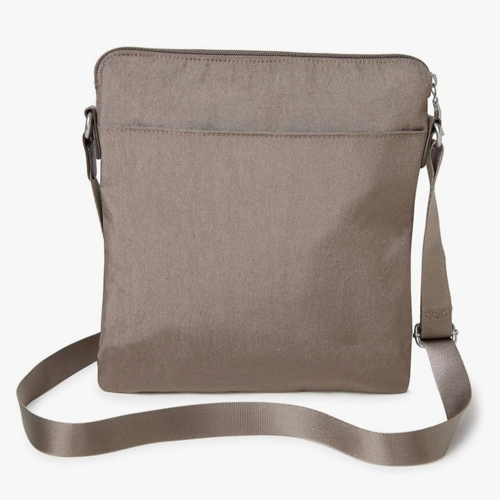 Baggallini Taupe Crossbody Bag with Wristlet - Picture 4 of 6